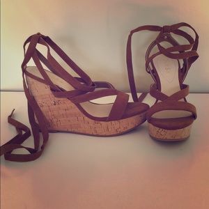 Guess wedges . New with out box